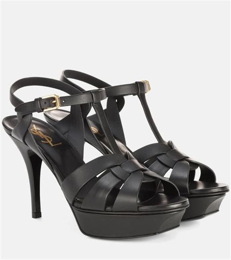 talon yves saint laurent tribute|Saint Laurent Classic Tribute 105 Sandals .